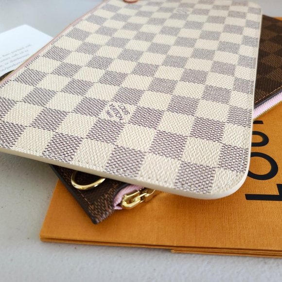 Louis Vuitton Neverfull Pochete Damier Azur - Picture 6 of 14